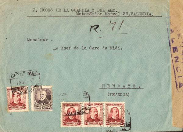 0000025320 - Comunidad Valenciana. Historia Postal