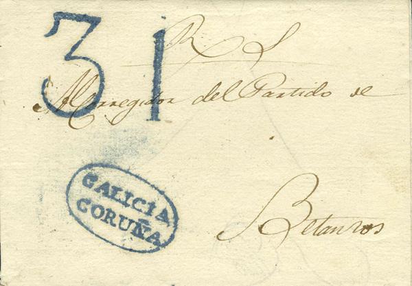 0000025970 - Galicia. Prephilately