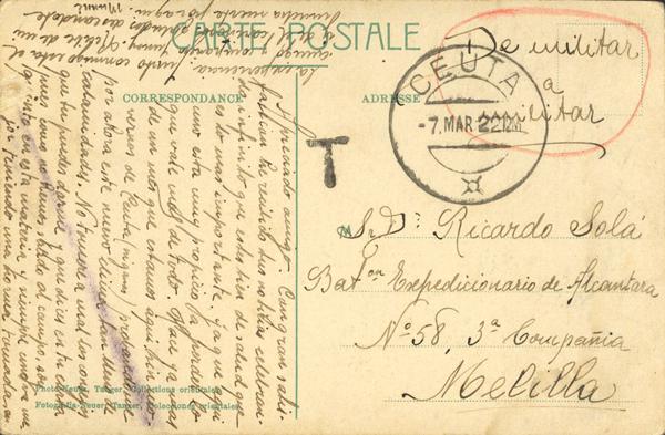 0000026140 - Otros apartados. Correo / Franquicias Militares