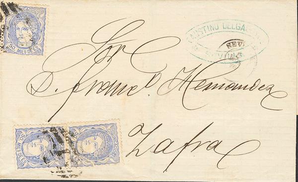 0000027358 - Andalusia. Postal History