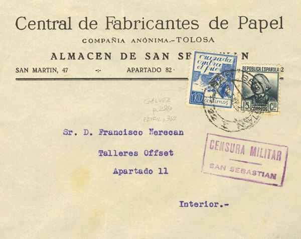 0000029757 - Zona Republicana. Censura Militar Bando Republicano