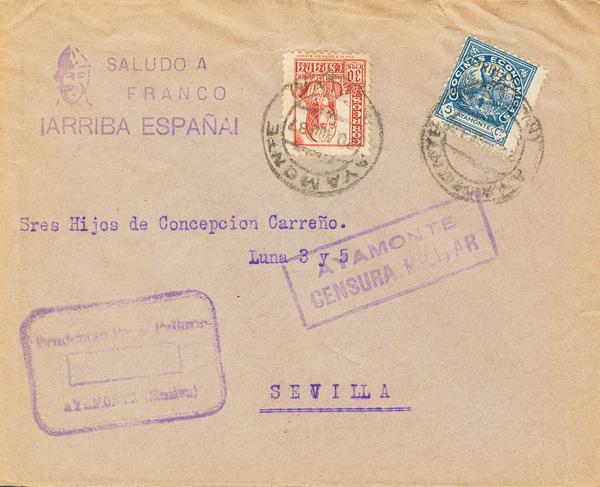 0000030410 - Zona Nacional. Censura Militar Bando Nacional