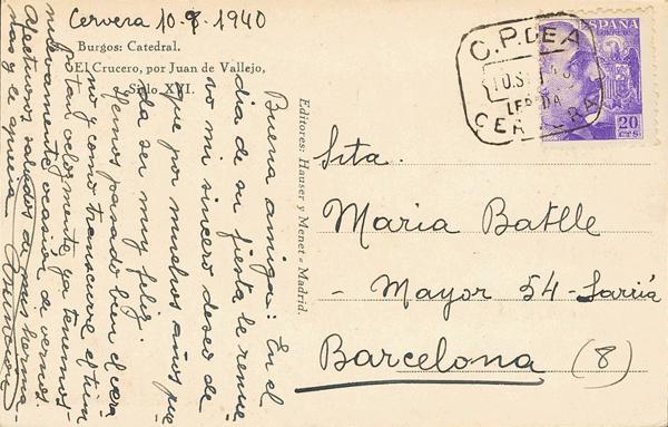 0000030489 - Cataluña. Historia Postal