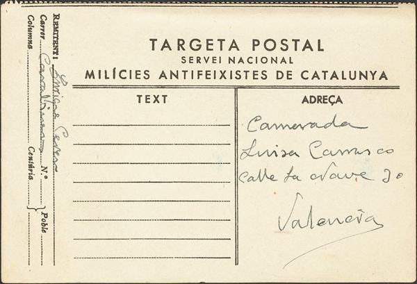 0000030739 - Zona Republicana. Postal Republicana