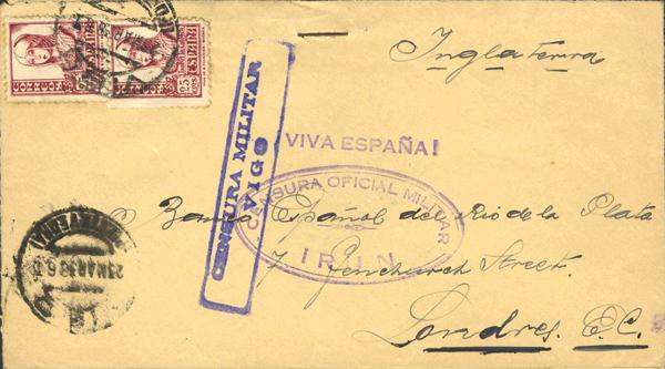 0000030945 - Zona Nacional. Censura Militar Bando Nacional