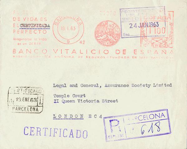 0000031015 - Other sections. Roller Postmark / Mechanical Franking