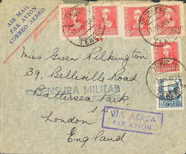 0000031050 - España. Estado Español Correo Aéreo