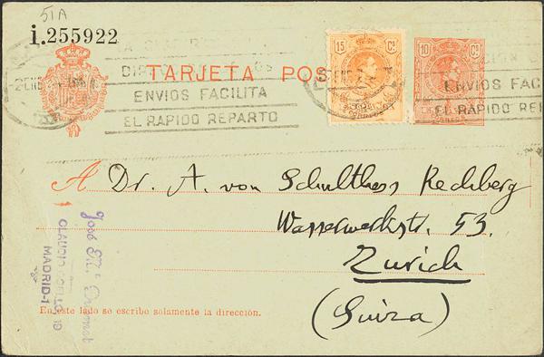 0000031087 - Entero Postal. Oficial