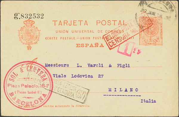 0000031090 - Entero Postal. Oficial