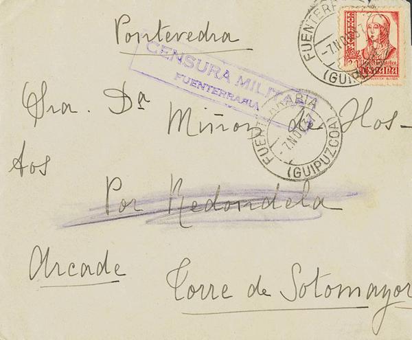 0000031125 - Zona Nacional. Censura Militar Bando Nacional