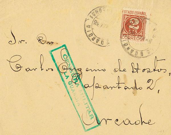 0000031142 - Zona Nacional. Censura Militar Bando Nacional