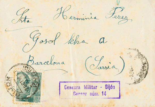 0000031174 - Zona Nacional. Censura Militar Bando Nacional