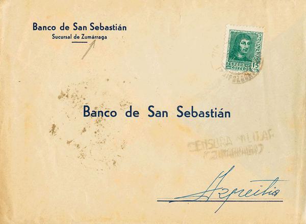 0000031336 - Zona Nacional. Censura Militar Bando Nacional