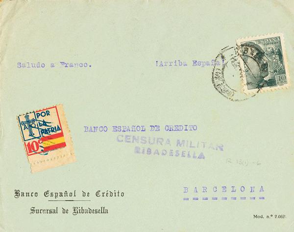 0000031356 - Zona Nacional. Censura Militar Bando Nacional