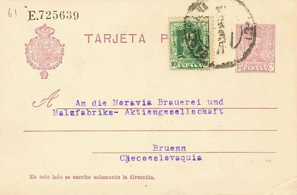 0000031390 - Entero Postal. Oficial