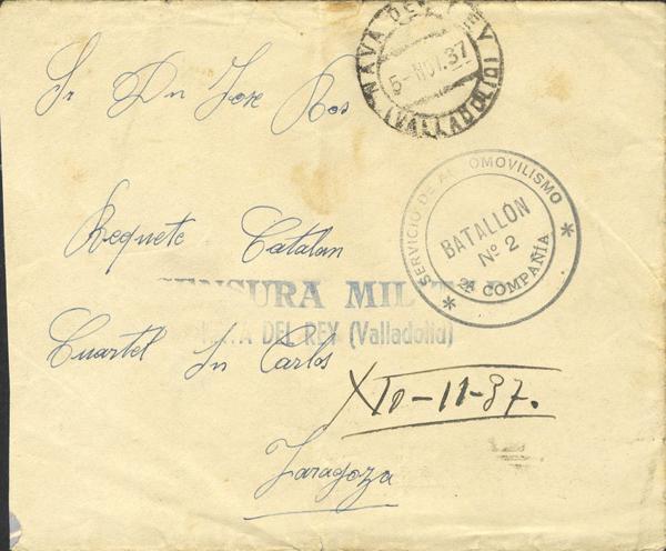 0000031431 - Zona Nacional. Censura Militar Bando Nacional