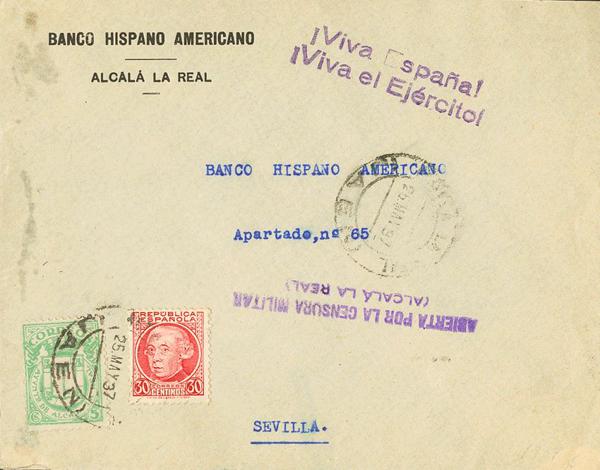 0000031514 - Zona Nacional. Censura Militar Bando Nacional