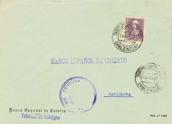 0000031523 - Zona Nacional. Censura Militar Bando Nacional