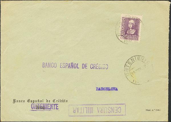 0000031553 - Zona Nacional. Censura Militar Bando Nacional