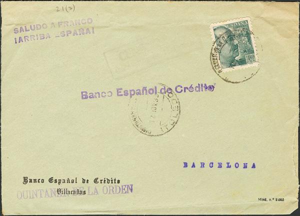 0000031559 - Zona Nacional. Censura Militar Bando Nacional