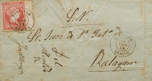 0000035857 - Cataluña. Historia Postal