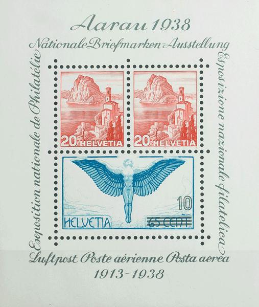 0000042531 - Suiza. Hoja Bloque