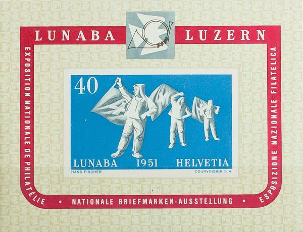 0000042541 - Suiza. Hoja Bloque