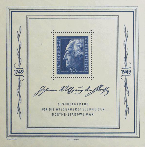 0000042559 - Alemania Oriental (Ocupación Soviética). Hoja Bloque