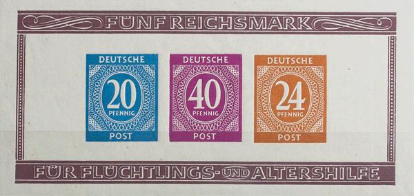 0000042560 - Alemania-Zona A.A.S.. Hoja Bloque