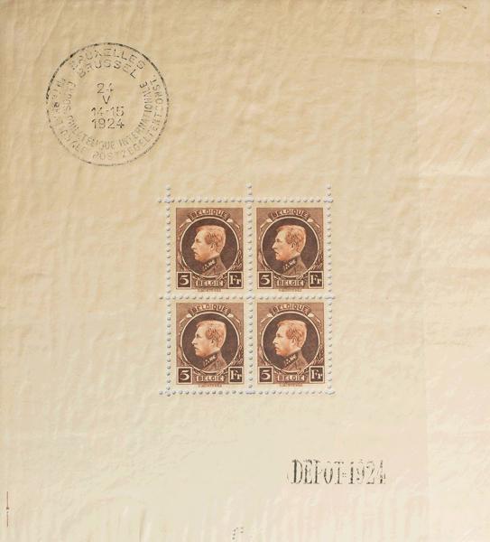 0000042638 - Bélgica. Hoja Bloque