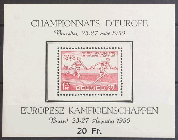 0000043031 - Bélgica. Hoja Bloque