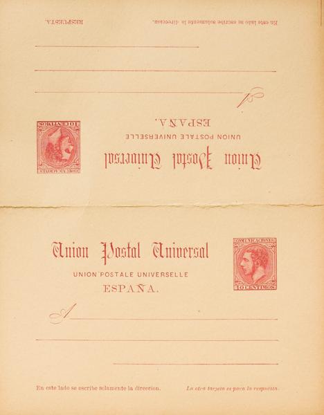 0000043890 - Entero Postal. Oficial