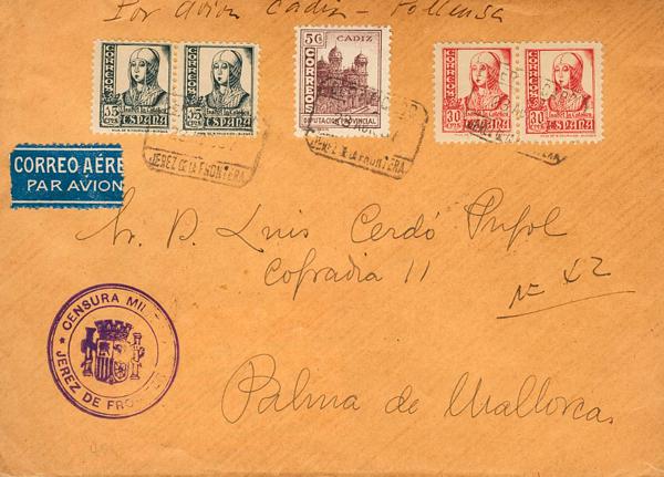 0000044938 - Zona Nacional. Bando Nacional Correo Aéreo