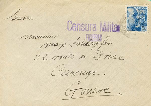 0000045119 - Zona Nacional. Censura Militar Bando Nacional