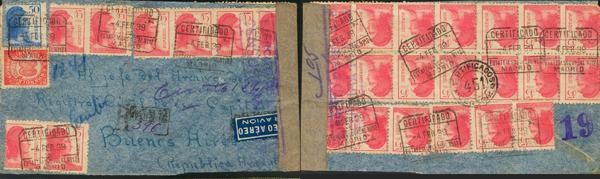 0000045599 - Zona Republicana. Bando Republicano Correo Certificado