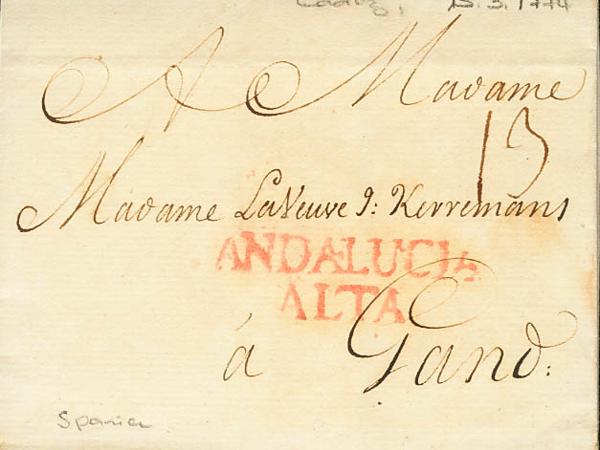 0000045786 - Andalusia. Prephilately