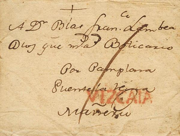 0000045790 - Basque Country. Prephilately