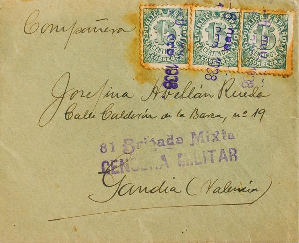 0000047285 - Zona Republicana. Censura Militar Bando Republicano