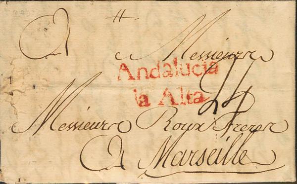 0000047523 - Andalusia. Prephilately