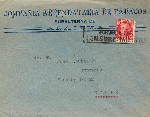 0000048675 - Zona Nacional. Censura Militar Bando Nacional