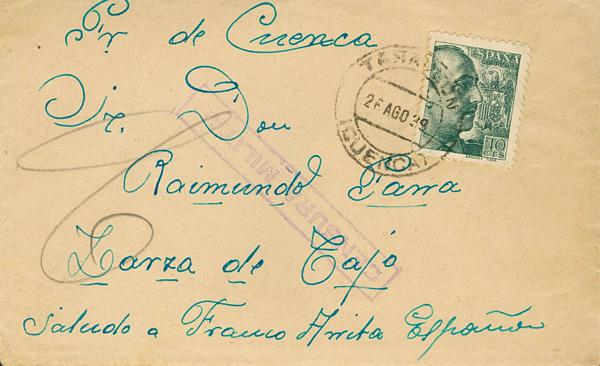 0000048758 - Zona Nacional. Censura Militar Bando Nacional