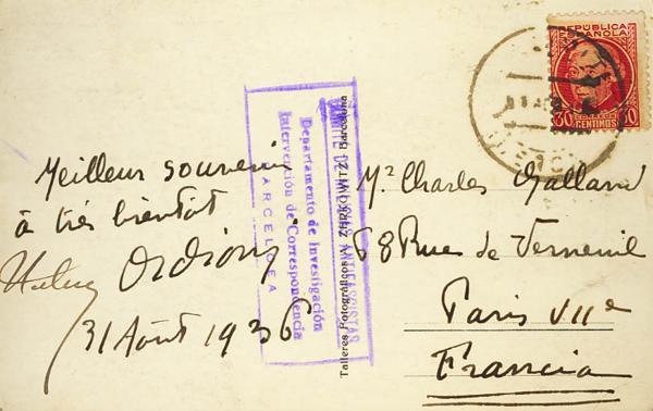 0000048923 - Zona Republicana. Censura Militar Bando Republicano