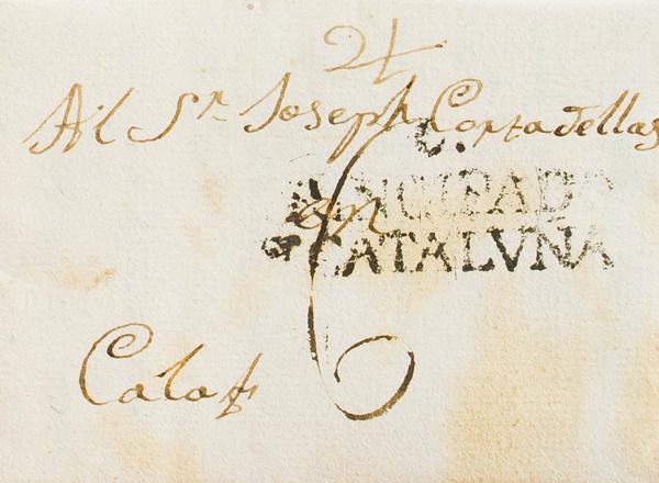 0000049728 - Cataluña. Prefilatelia