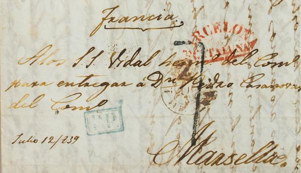 0000050503 - Cataluña. Prefilatelia