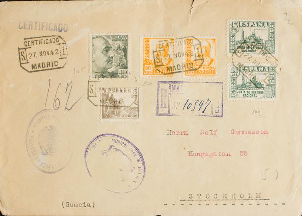 0000051096 - Zona Nacional. Bando Nacional Correo Certificado