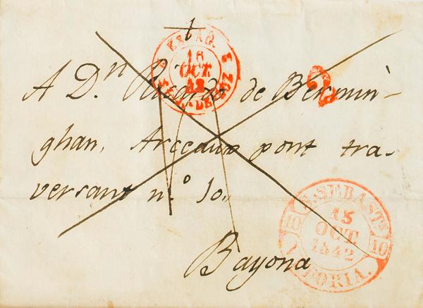 0000051467 - Basque Country. Prephilately