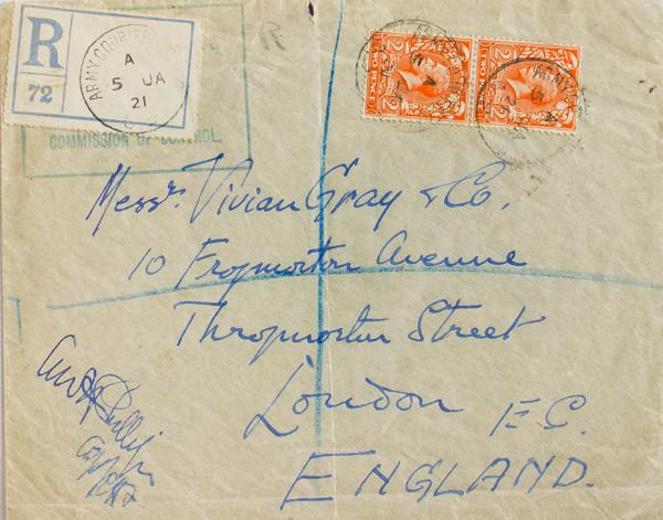 0000052167 - Gran Bretaña. Correo de Campaña / Militar