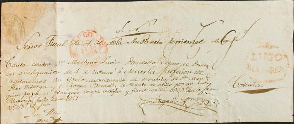 0000052489 - Galicia. Prephilately