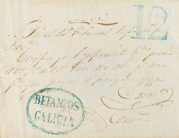 0000052490 - Galicia. Prephilately