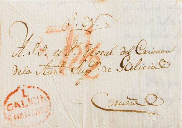 0000052500 - Galicia. Prephilately